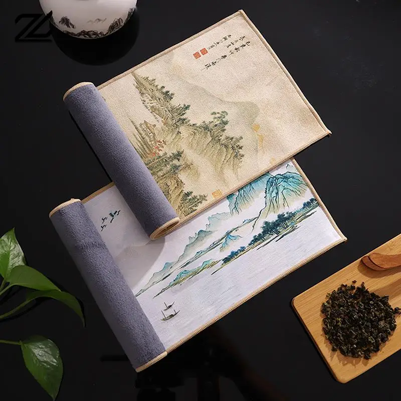 

Окрашенное толстое чайное полотенце, супервпитывающее чайное полотенце, высококачественный чайный набор, аксессуары, поднятие кастрюли, п...