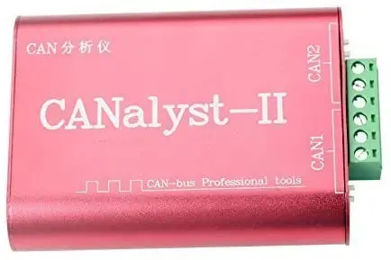 CANalyst-II USB для CAN-анализатора CAN-Bus адаптер преобразователя с поддержкой ZLGCANpro |