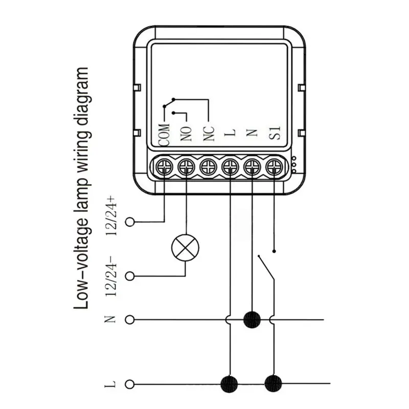 Фото Модуль умного сухого контакта A80I DC5V/12-48V AC110-240V Tuya, Wi-Fi модуль умного выключателя, совместимый с Alexa, Google, Alice Home №5
