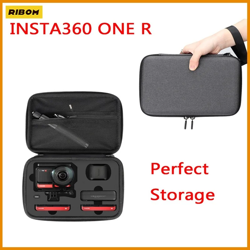 

New Insta360 ONE R Twin Edition Carrying Case Insta 360 ONE R 360 Mod/ 4k Wide Angle Camera Portable Storage Bag Accessories