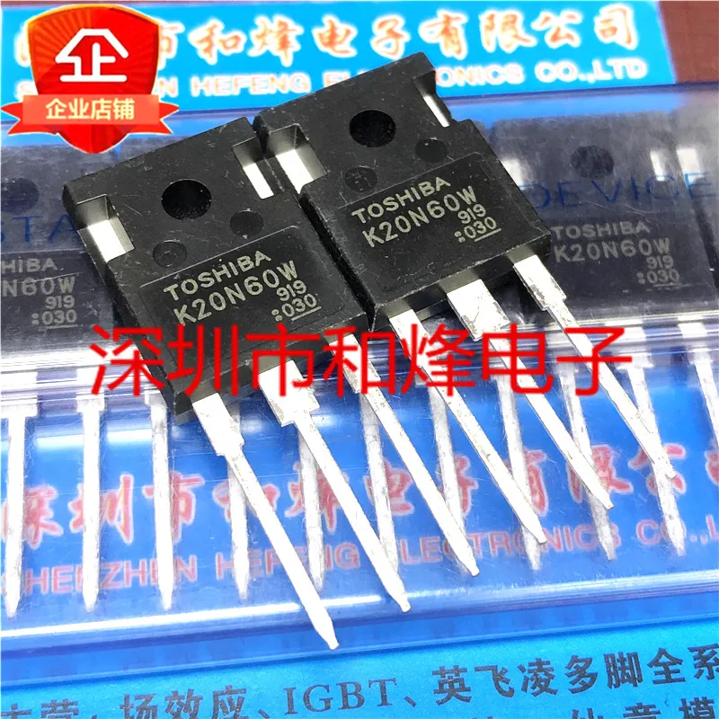 

5 шт. K20N60W TO-247 N 600V 20A