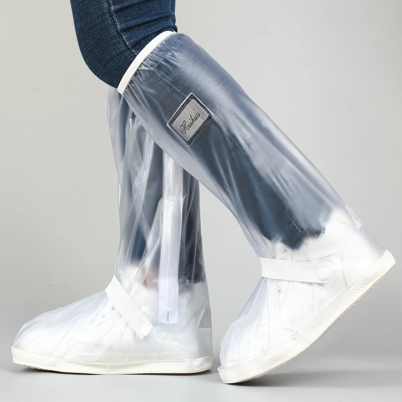 

Reusable Waterproof Shoe Covers for Motorcycle Cycling Bike Boot Rain Cover Raincoat for Shoes In Creek Rainy and Snowing Day