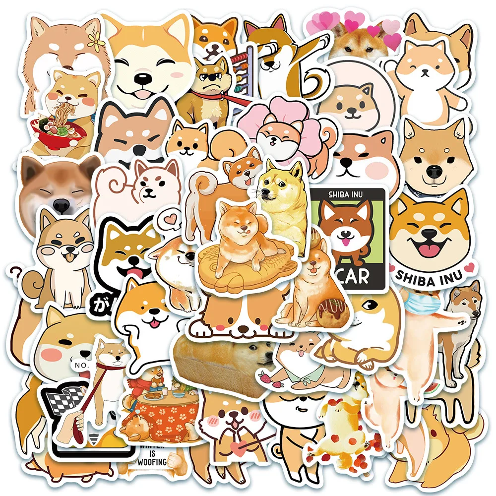 

50/100/200Pcs Collection Of Cute Pets DIY Graffiti Decoration Skateboard Fridge Laptop Thermos Cup Waterproof Stickers