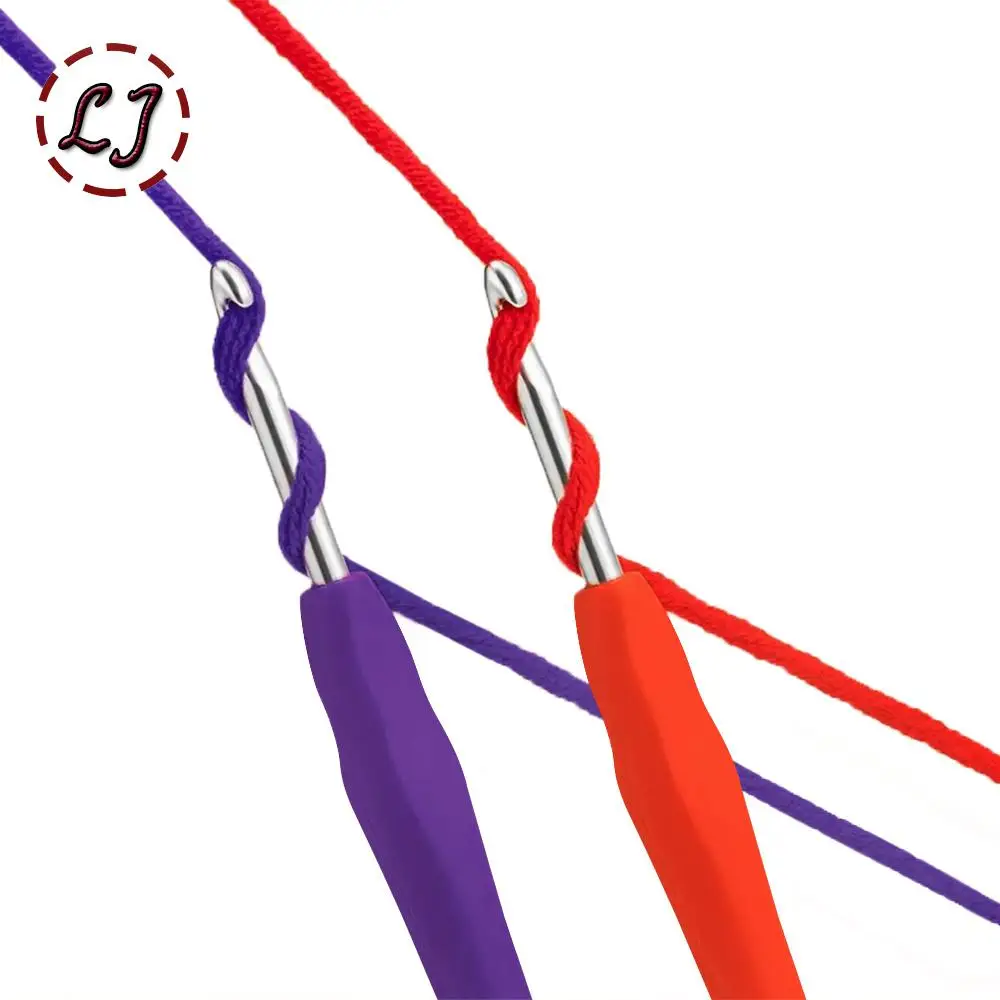 Набор эргономичных вязальных крючков комплект очень длинных спиц для вязания