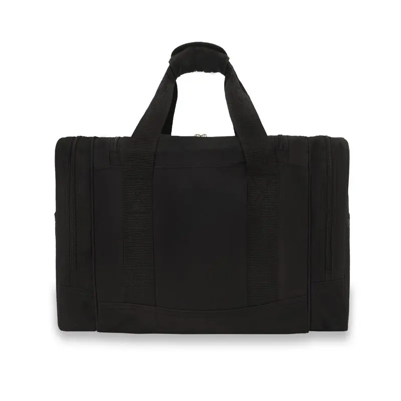 Unisex Sporty Gear Duffel Bag Black