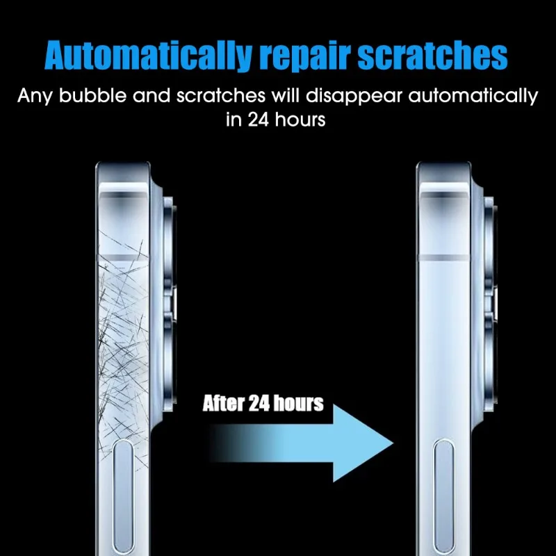 Гидрогелевая пленка для iPhone 15 Pro Max Plus полное покрытие защитная от царапин pro
