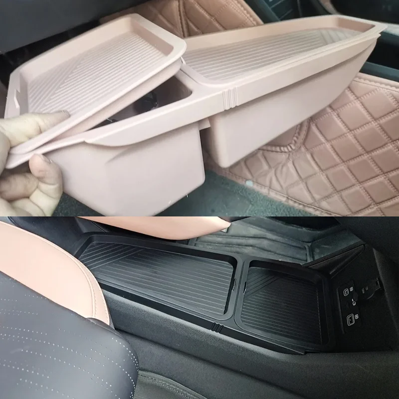 Автомобильный ящик для хранения для BYD Seagull Dolphin Surf Mini Atto 1 2024 2025 2026 под центральным управлением, силиконовая накладка, декоративные аксессуары (art.: 3920d400a8387) - 3920d400a8387