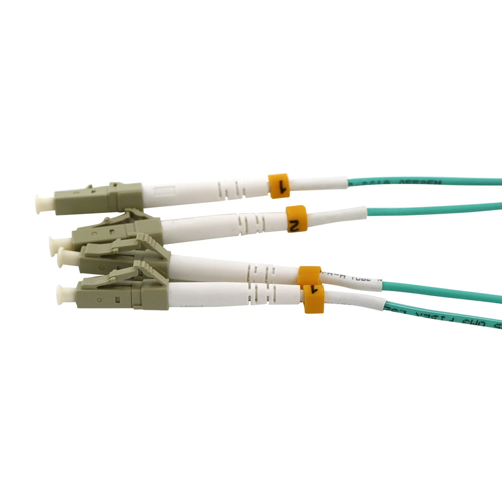 FTTH наружный lc/upc-LC/UPC дуплексный 1 м Om3 3 мм волоконно-оптический патч-корд LSZH |