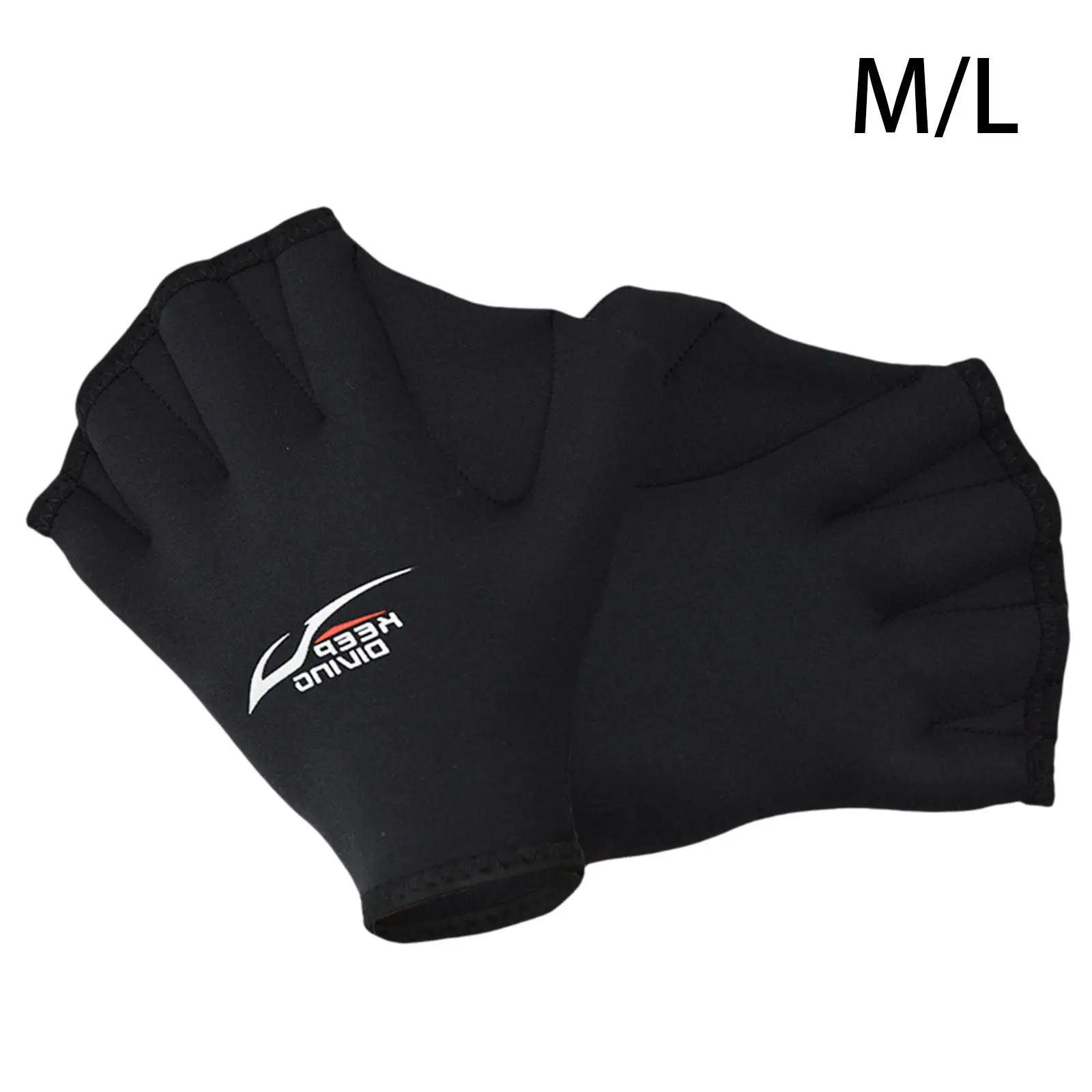 

2mm Neoprene Aquatic Gloves Paddle for Helping Upper Body Resistance Diving