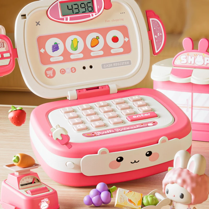 

Children's Supermarket Cash Register Toy Educational Simulation