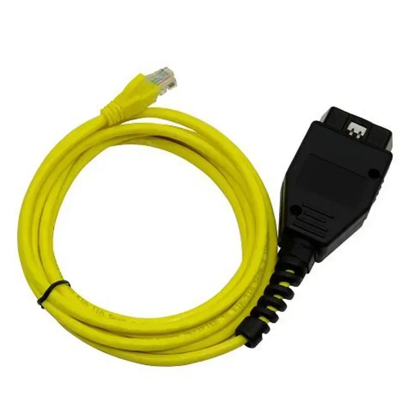 Фото Для BMW ENET кодирующий кабель ENET Ethernet к OBD2 диагностический интерфейсный кабель ICOM кодирование F-серии для BMW Enet разъем №1