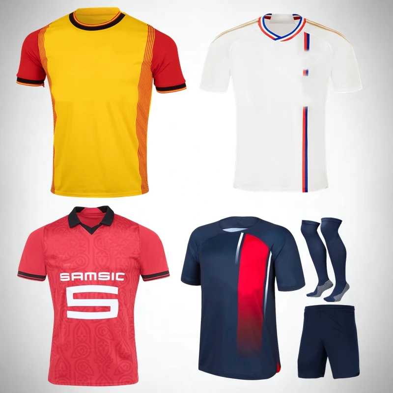 

NEW 2023 2024 FOOTBALL SHIRT SOCCER JERSEY MAILLOT DE FOOT CHILDREN'S ENFANT KIDS KIT VÊTEMENTS FOR TEAM CHILD MEN BOYS