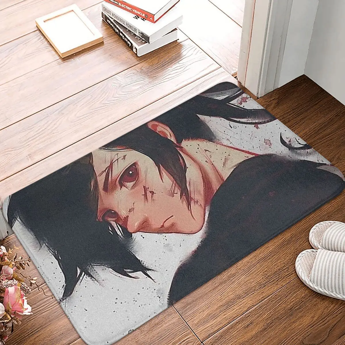 

Dororo Hyakkimaru Anime Bath Mat COOL Doormat Living Room Carpet Outdoor Rug Home Decor
