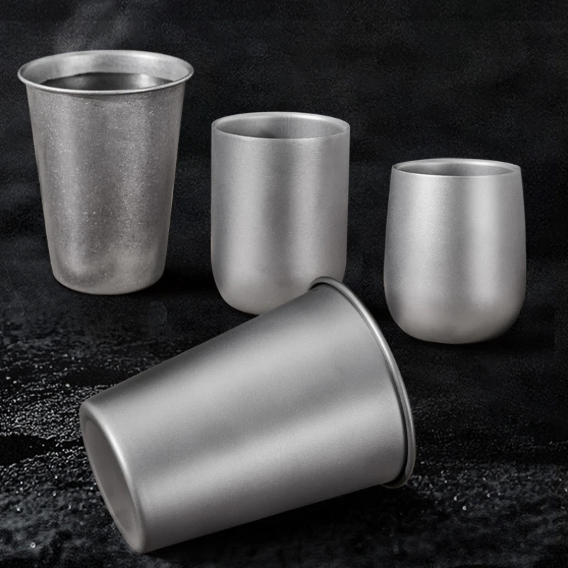 

Coffee Cups of Drinking Wine Tumbler Camping Cup for Coffee Drinkware Titanium Tourist Mug Bubble Tea Tumbler Water Cold Beer