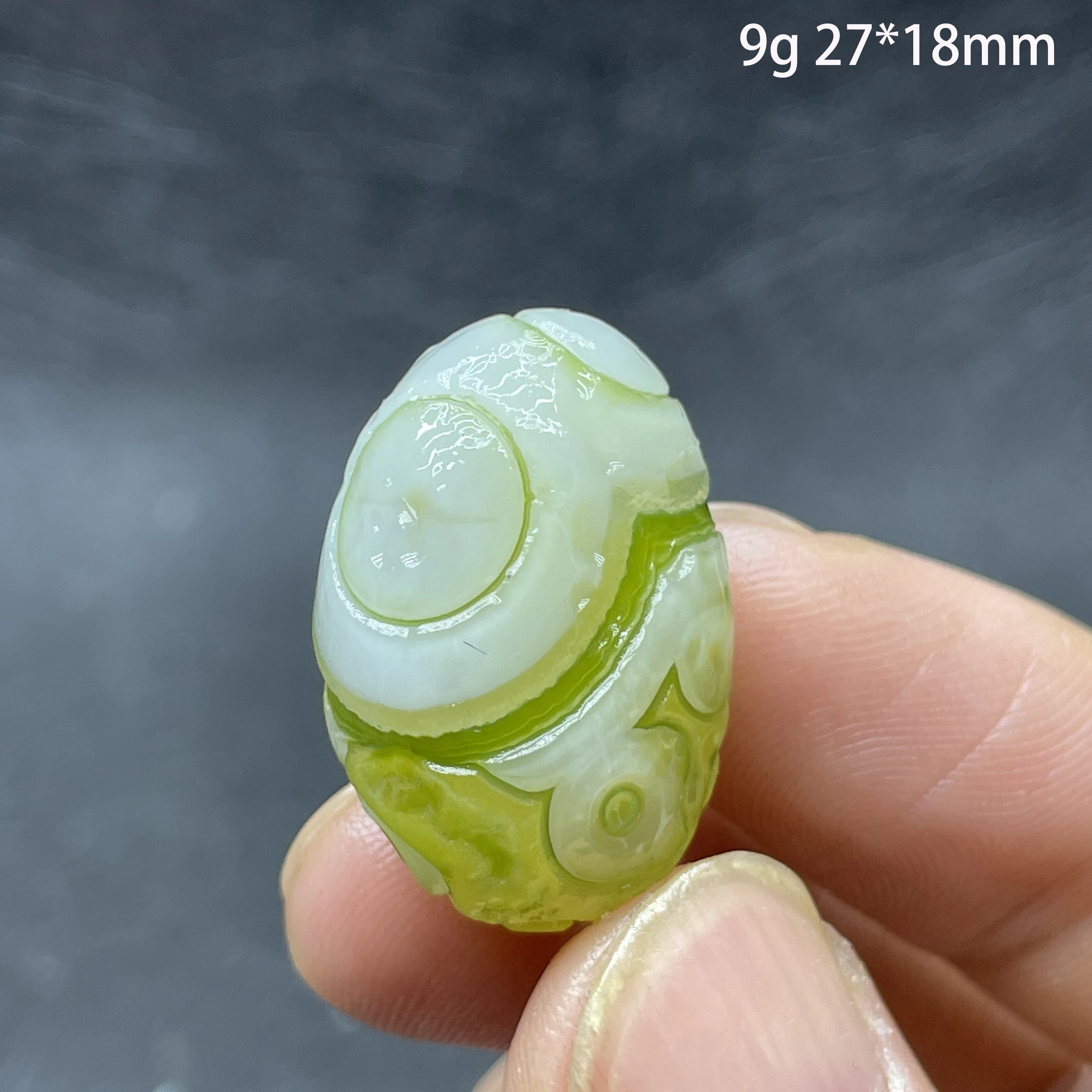 Натуральный сапфировый агат Alxa Gobi Eye