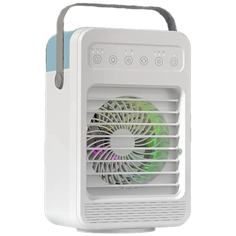 

Portable Air Conditioner, 4 In 1 Evaporative Air Cooler Accessory With 600Ml Water Tank, 2/4/6H Timer 4 Speeds