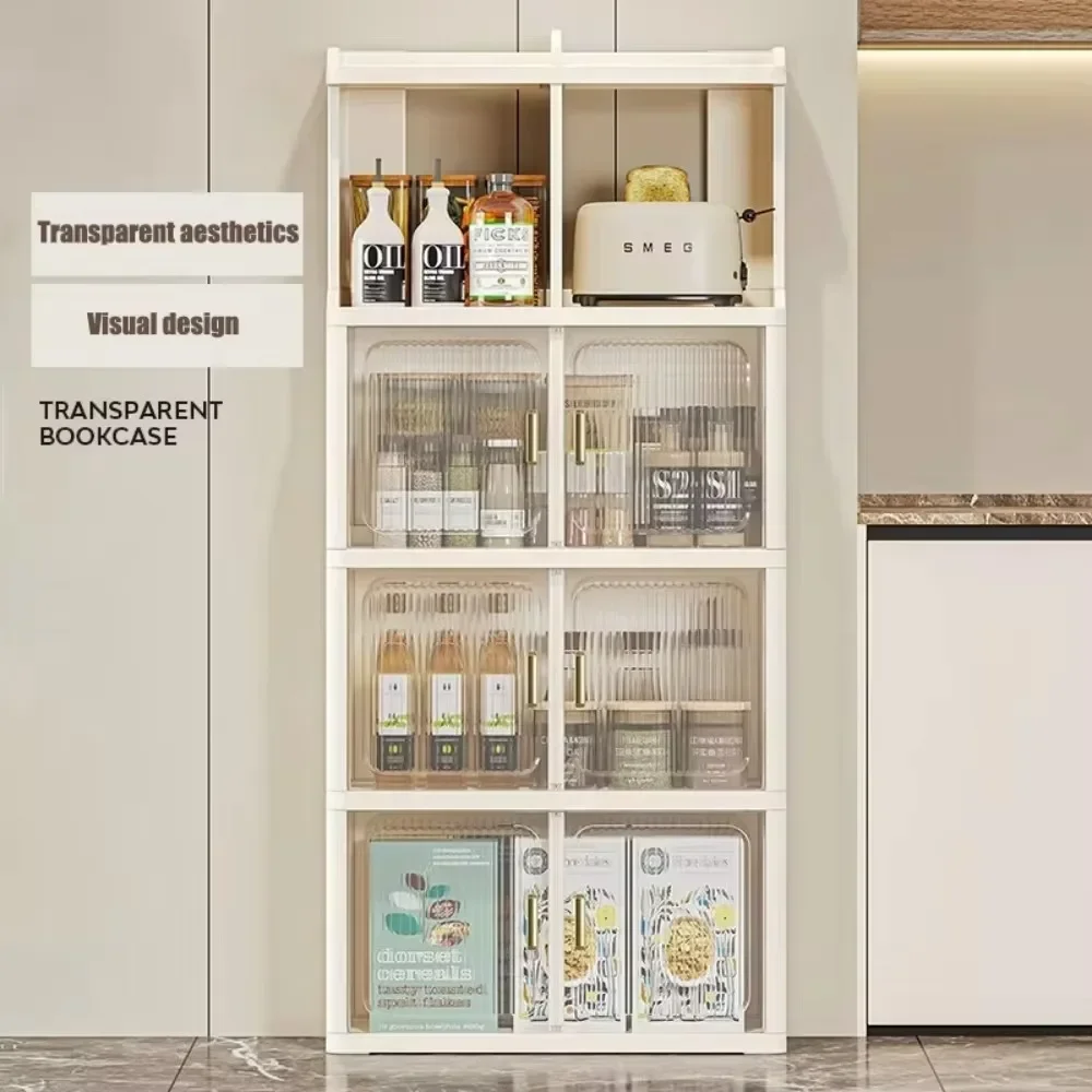 Библиотека прозрачная столик для хранения многофункциональная Антивор полка