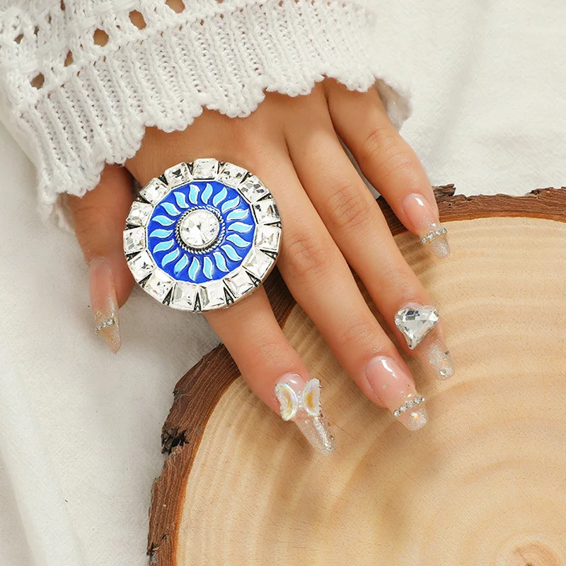 Богемные винтажные окисленные солнцезащитные кольца для женщин женское