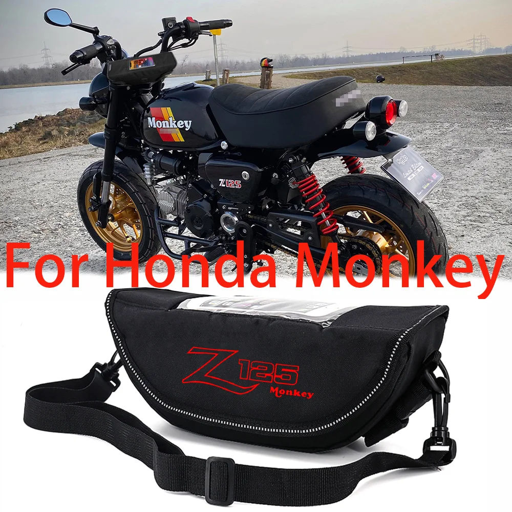 

Motorcycle accessory Waterproof And Dustproof Handlebar Storage Bag navigation bag For Honda Monkey 125 monkey 125z