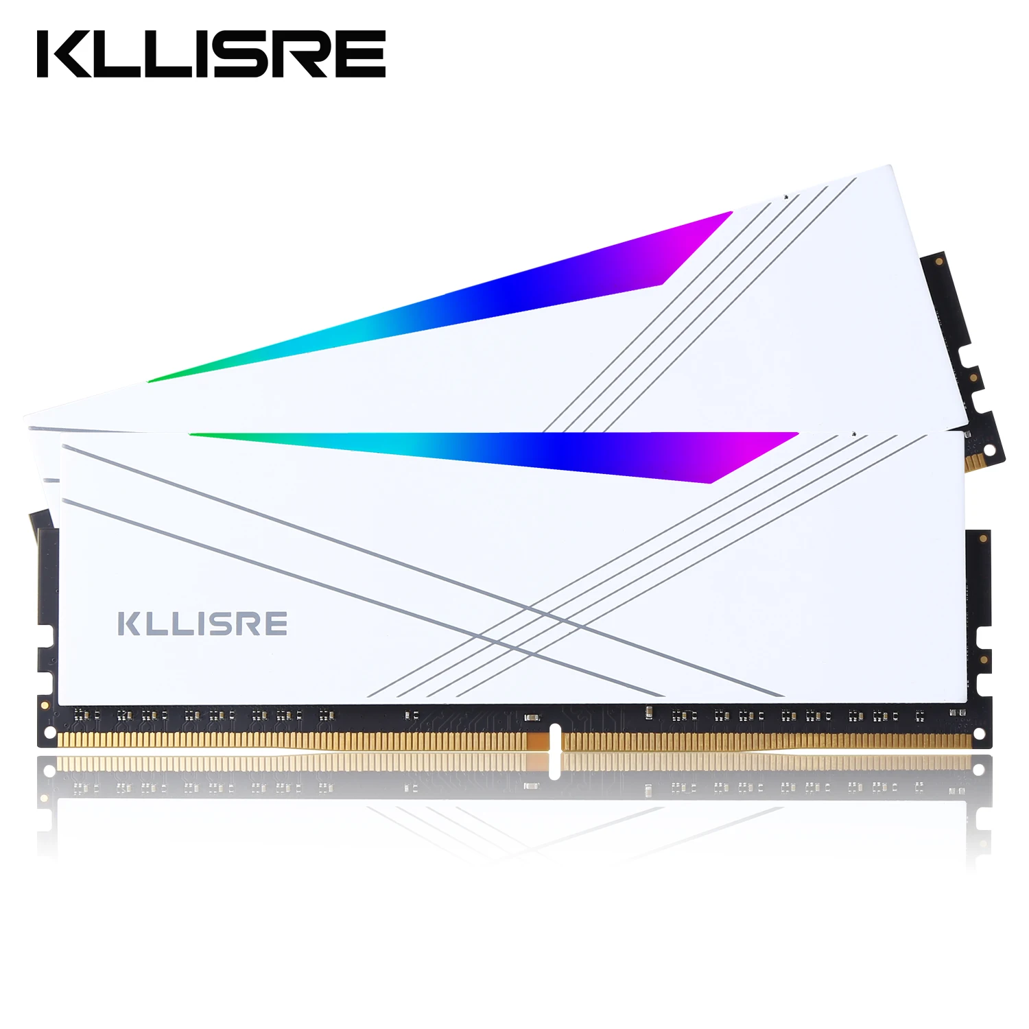 Kllisre RGB ОЗУ DDR4 8GBx2 16GBx2 3200 МГц PC4-25600 1 35 в двухканальная игровая память для