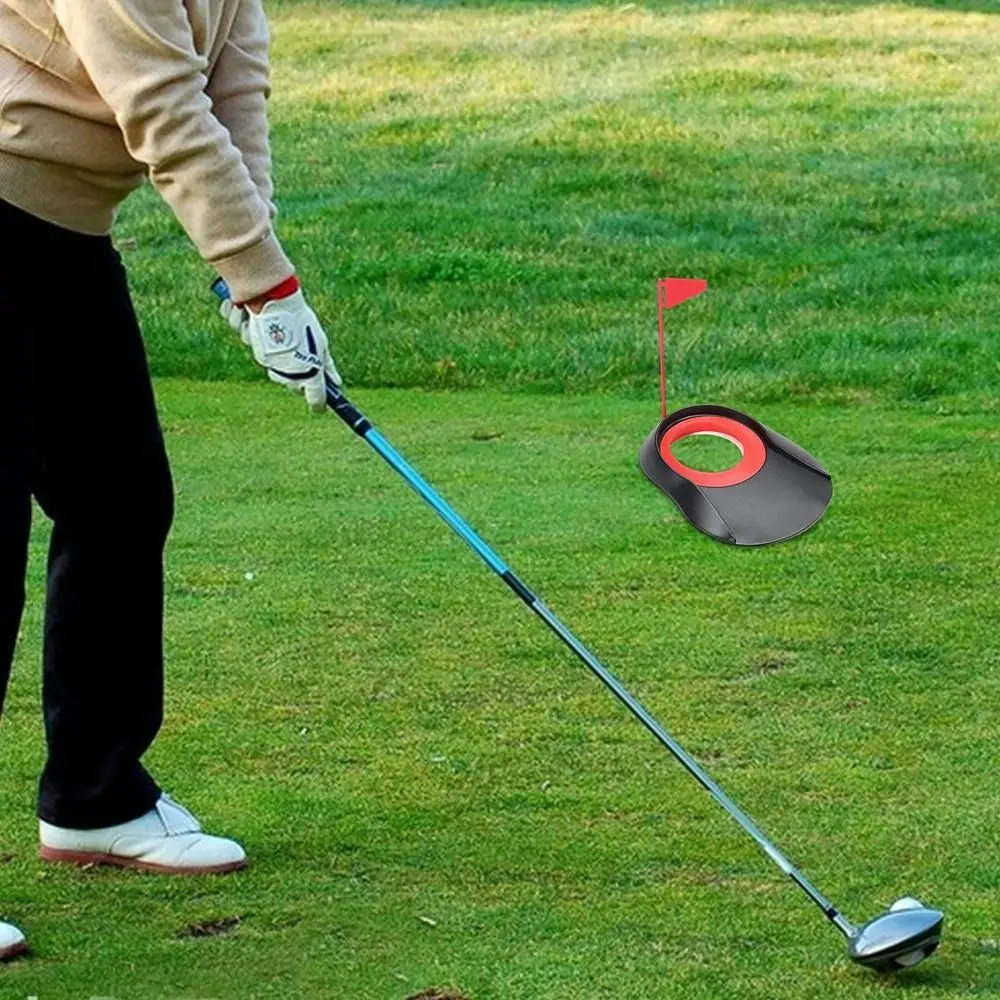 

All-Direction Rubber Putting Cup Non-slip Wear Resistant Indoor Putting Cup Rubber Long Service Life Putt Training Hole Outdoor