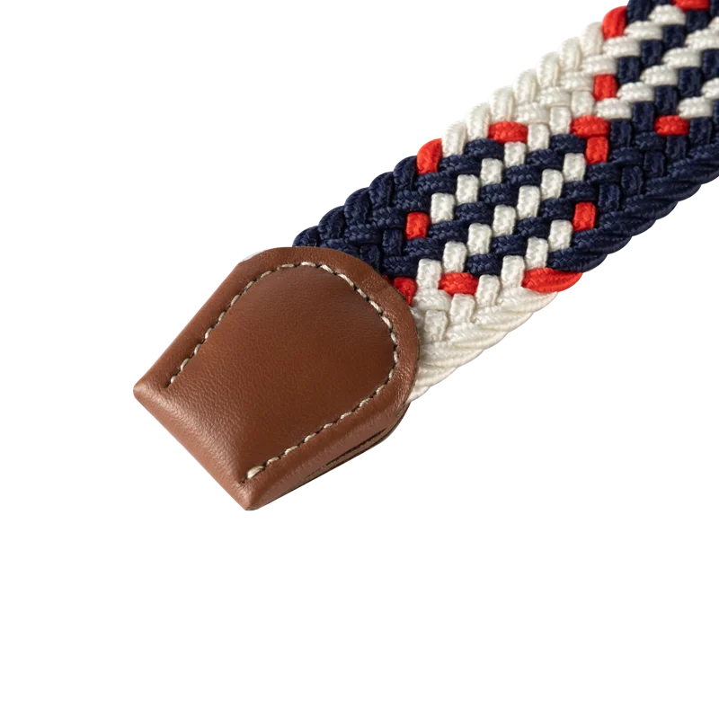 Unisex Elastic Fabric Woven Casual Belt Pin Buckle Expandable Braided Stretch Canvas Simple and Stylish Leisure Men Women Belt images - 6