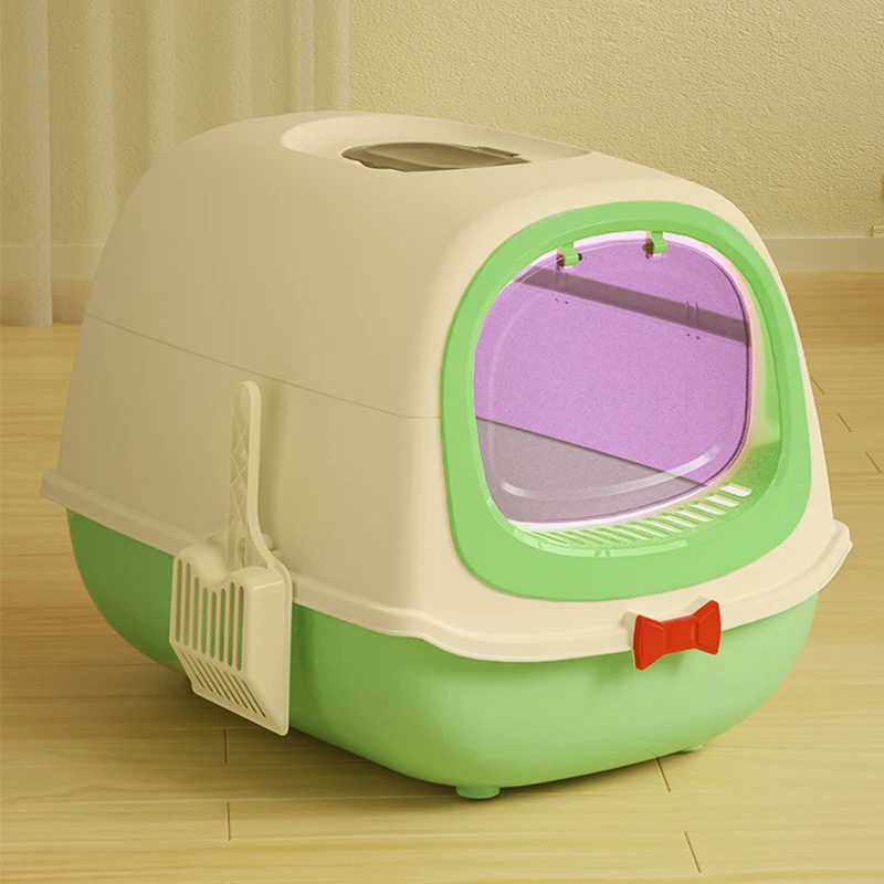 Складной складной большой контейнер для кошачьего туалета корпус квадратный