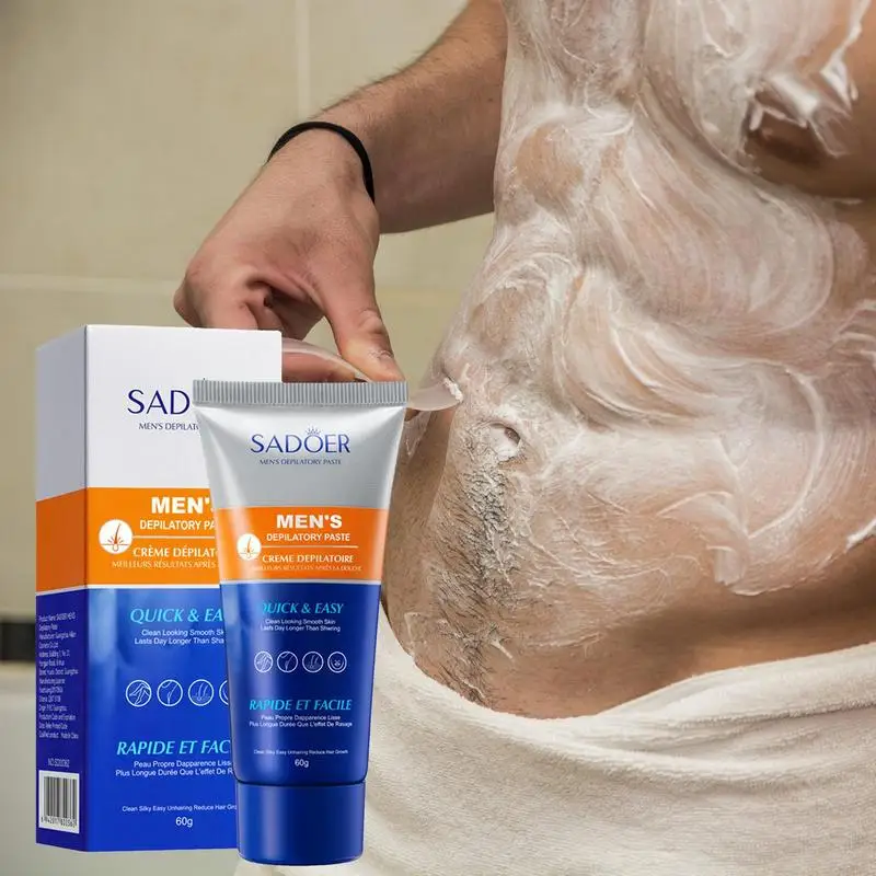 

Sdotter Painless Fast-Acting Hair Removal Depilatory Cream For Armpit Legs Body Painless Facial Stop Hair Growth Unisex Non-Irri