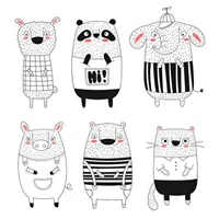 cute panda cutting die and stamps scrapbook embossed paper card album craft template mould mould