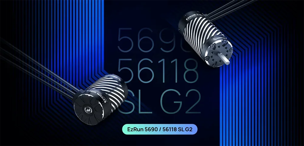Бесщеточный мотор AvaCoreHobbywing EZRUN 5690SL 2400KV 56118SL 1600KV G2 без датчиков для радиоуправляемых моделей автомобилей 17 и 18, аксессуары (art.: 3920dbfb0f250) - 3920dbfb0f250