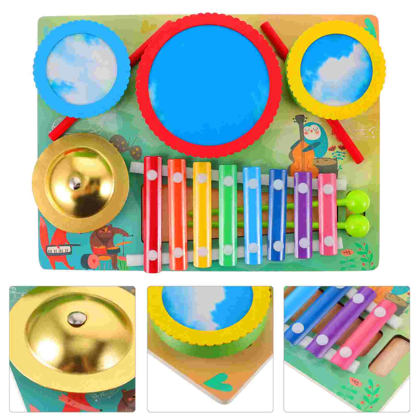 

Musical Percussion Instrument Early Educational Xylophone Kindergarten Enlightenment Xylophone