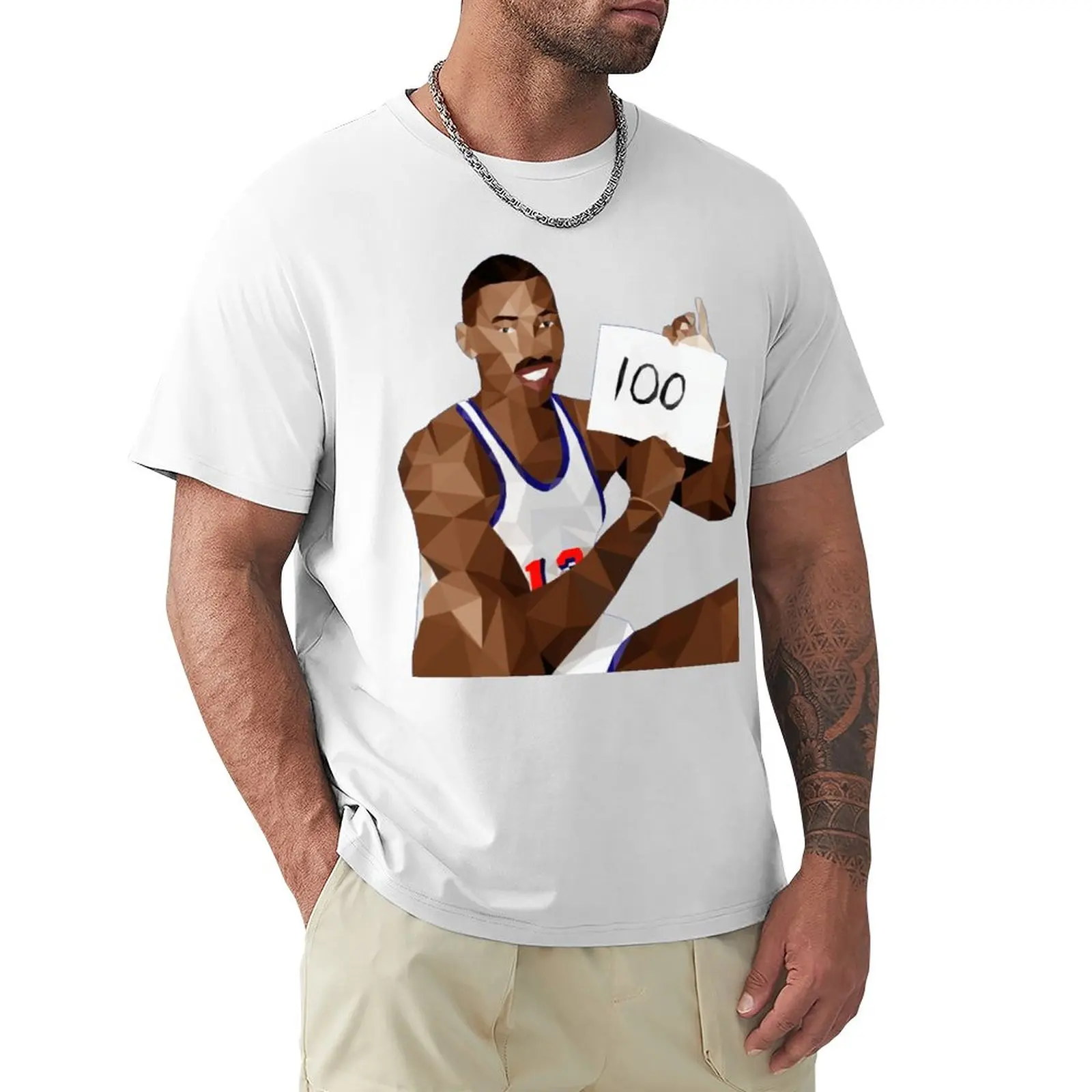 

Champion Wilt The Stilt The Big Dipper Goliath Basketball Stars (7) Basketballer Gift Move Top Quality High Quality Top Tee T