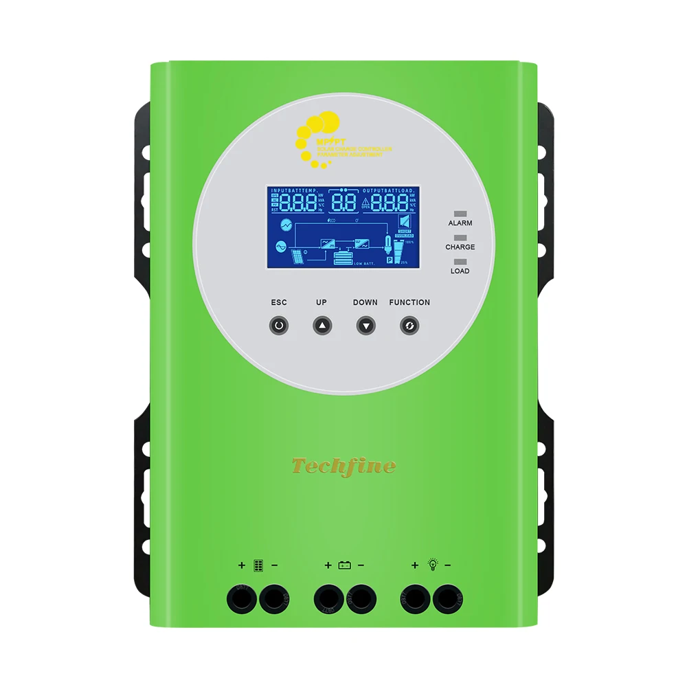 

60A mppt solar charger 12V to 48V auto solar regulator with smart LCD display