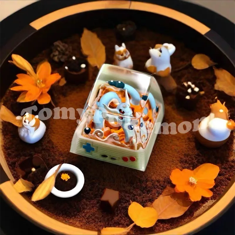 Колпачки для клавиш с покемонами Mewtwo Umbreon поперечный вал колпачок Пикачу Journeys