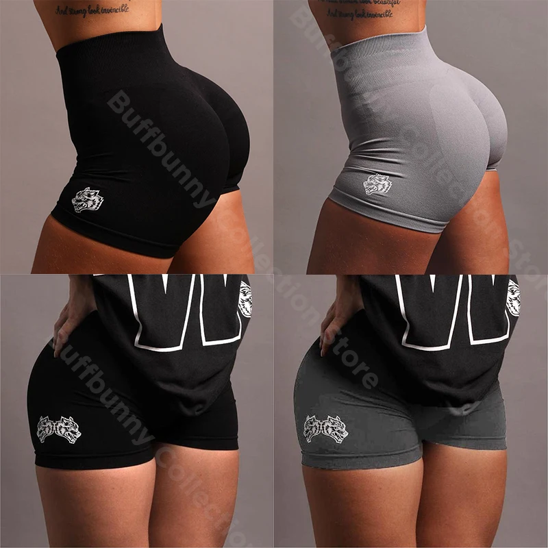 Darc Women Shorts Sports Seamless Stretchy Pants for High Waist Push Up Booty Cycling Fitness Wear Gym Breathable Yoga Shorts