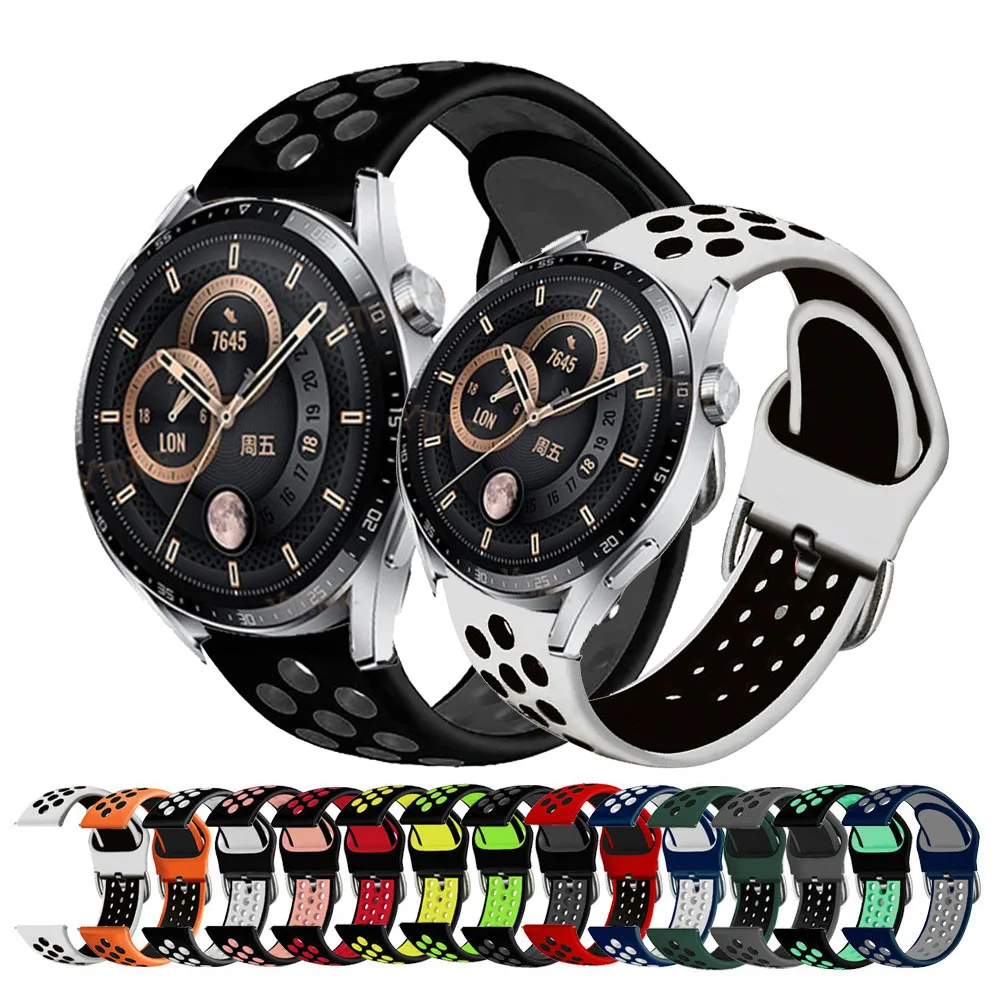 

Ремешок для наручных часов Huawei Watch GT 3 GT3, спортивный браслет для часов GT2 GT 2 Pro / Honor Magic 1 2 42 46 мм/GS 3 /GS Pro, 20 22 мм