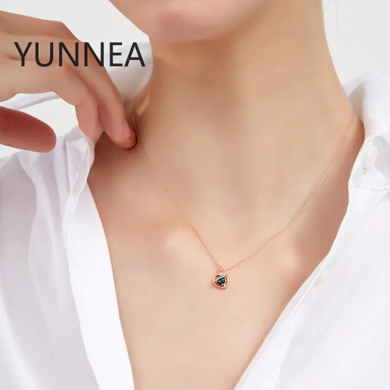 Титановая сталь фантазия планета ожерелье Вселенная женский Sen короткий стиль