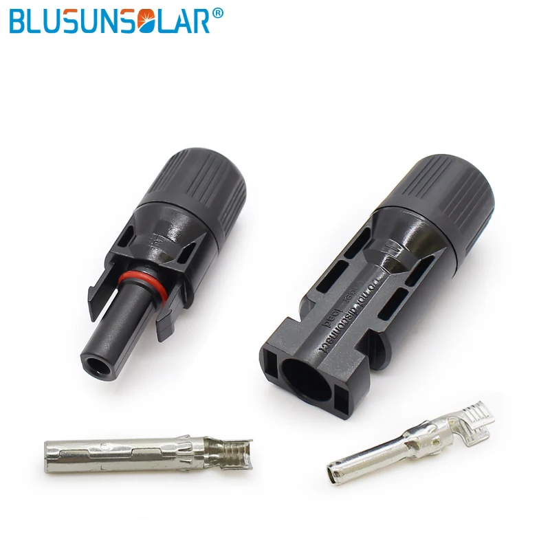 

100 Pair High Quality IP67 PV Solar Panel Plug Socket Connectors Male & Female solar pv penal connectors CE