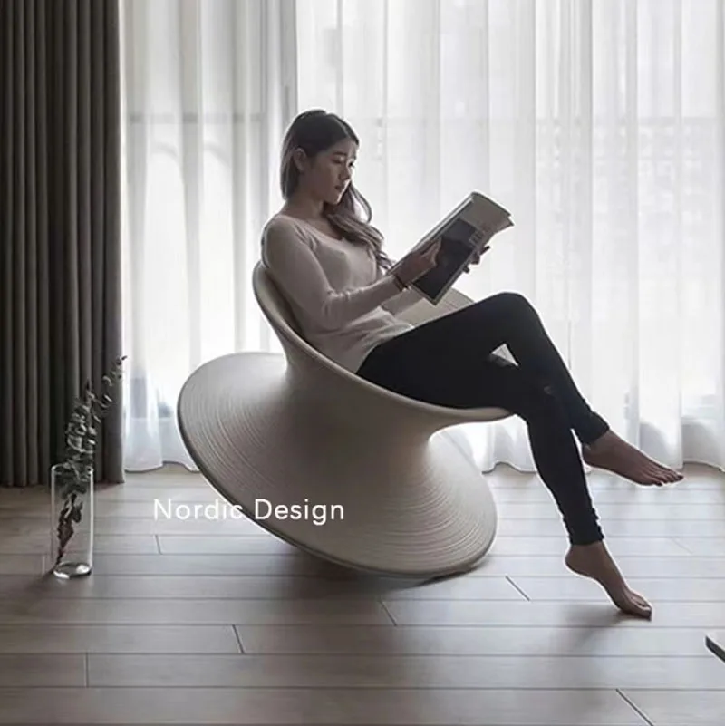 

Swivel Chair Leisure Rocking Chair Living Room Balcony Gyro Chairs Outdoor Toy Chairs Comfortable Modern Relaxing Home Furniture