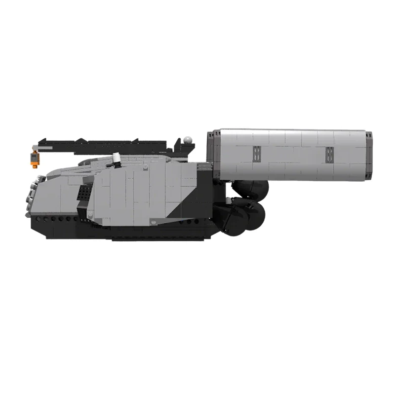 Фото 1053 детали MOC DHV MAGELLAN Death Stranding 2: Модель пляжной лодки, конструктор, игрушка для сборки, рождественский подарок, креативная идея для самостоятельной сборки №2