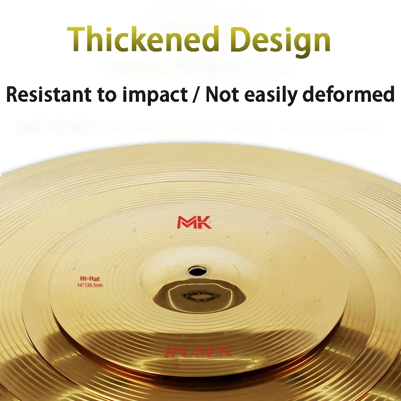 Барабанная установка Kingdo Plates Профессиональные тарелки Барабаны Meinl 20-дюймовые