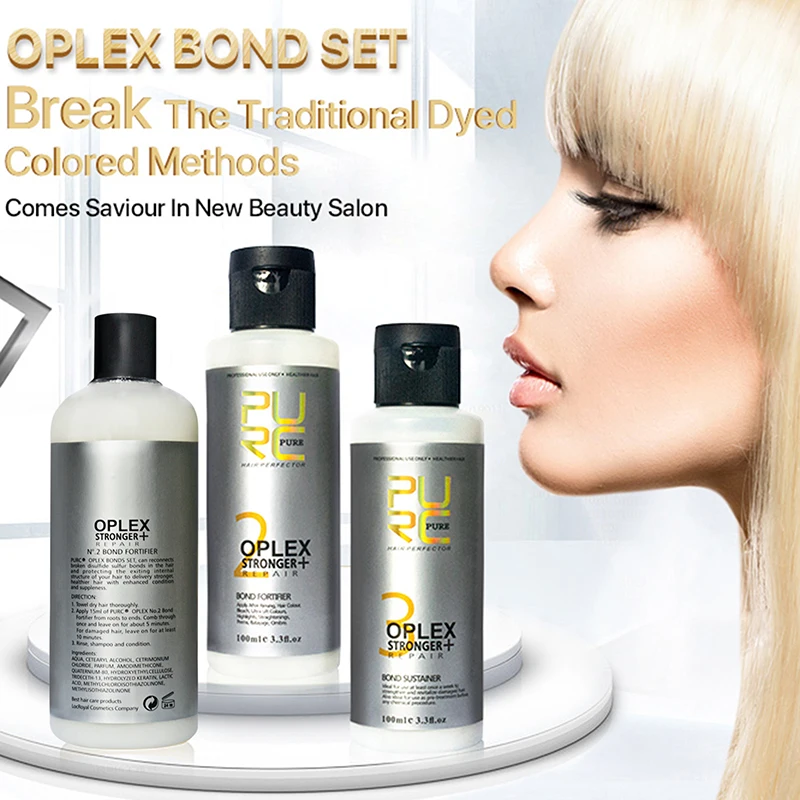 

Bond Repair Connections Of Damaged Hair Strengthen Hair Toughness Elasticity