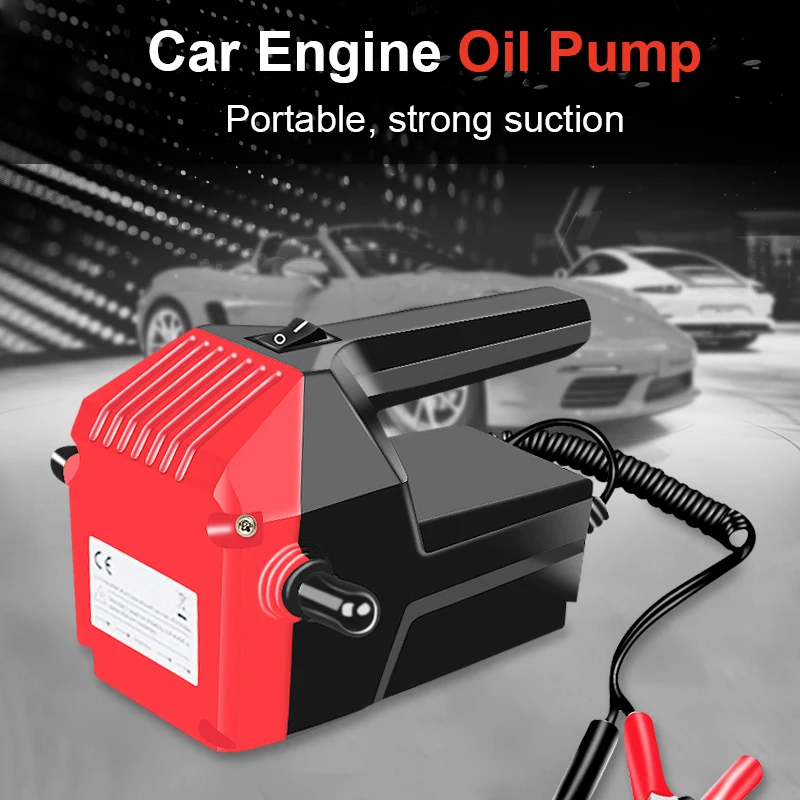 

HOT! Electric Suction Transfer Pump Car Engine Oil Pump Oil/Crude Oil Fluid Sump Extractor Scavenge Transfer Pump