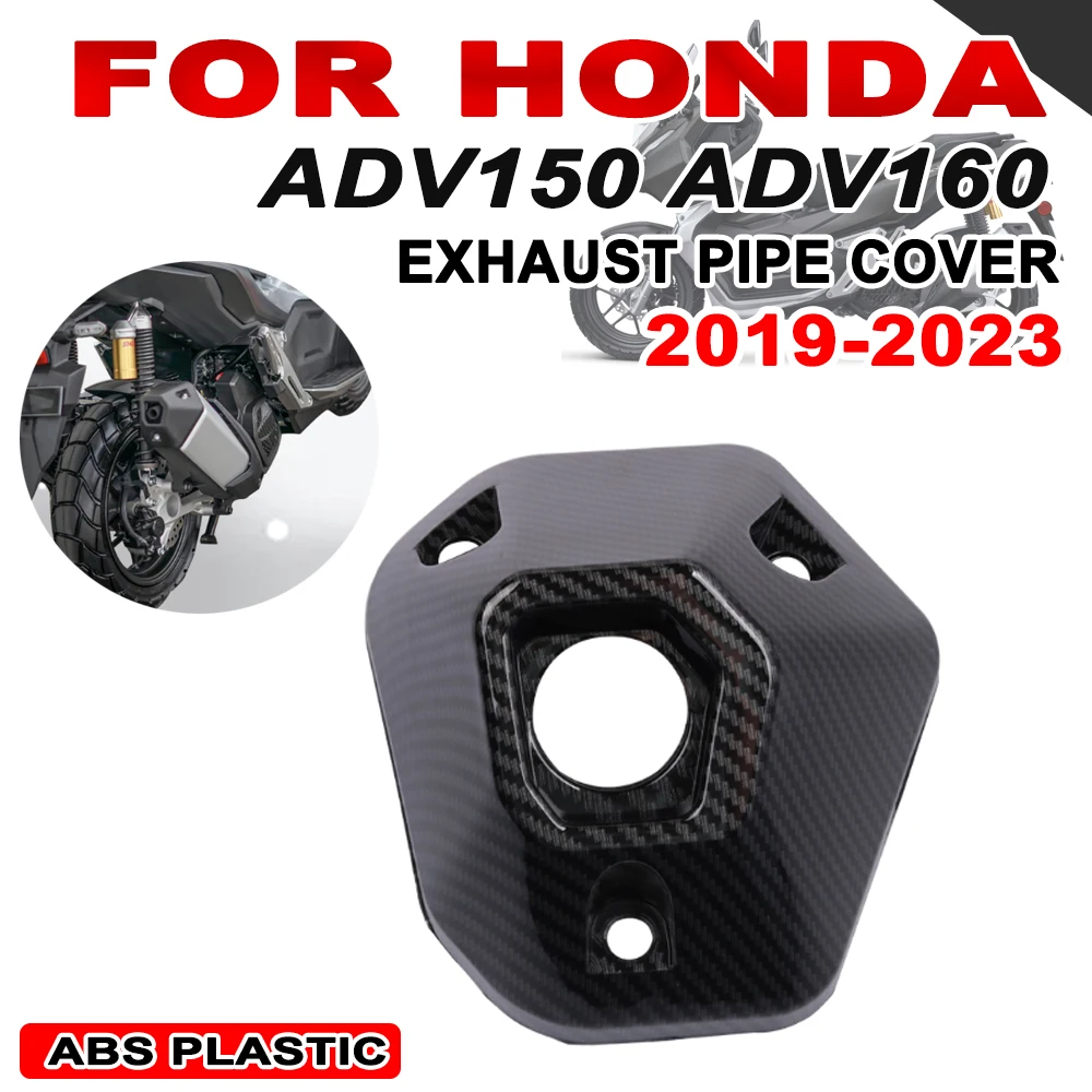 

Motorcycle Exhaust Pipe Cover Decorator Exhaust Port Protective Cover Ends Guard Accessories For HONDA ADV150 ADV 150 2019-2020