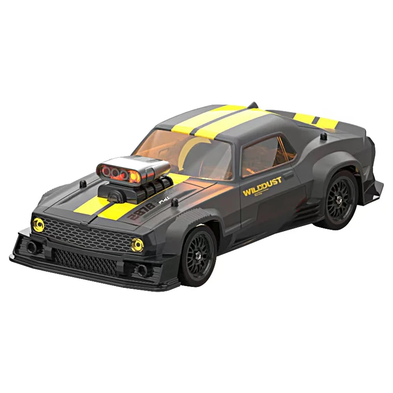 Радиоуправляемая машина YOQIDOLL DC163A 1/16 оранжево-черного цвета