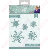 christmas sparkling snowflakes metal cutting dies decoration diy scrapbook diary album paper template card embossing handcraft
