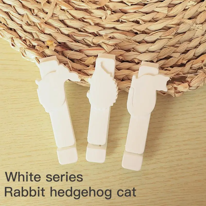 

3 шт., пластиковые герметичные зажимы для упаковки закусок