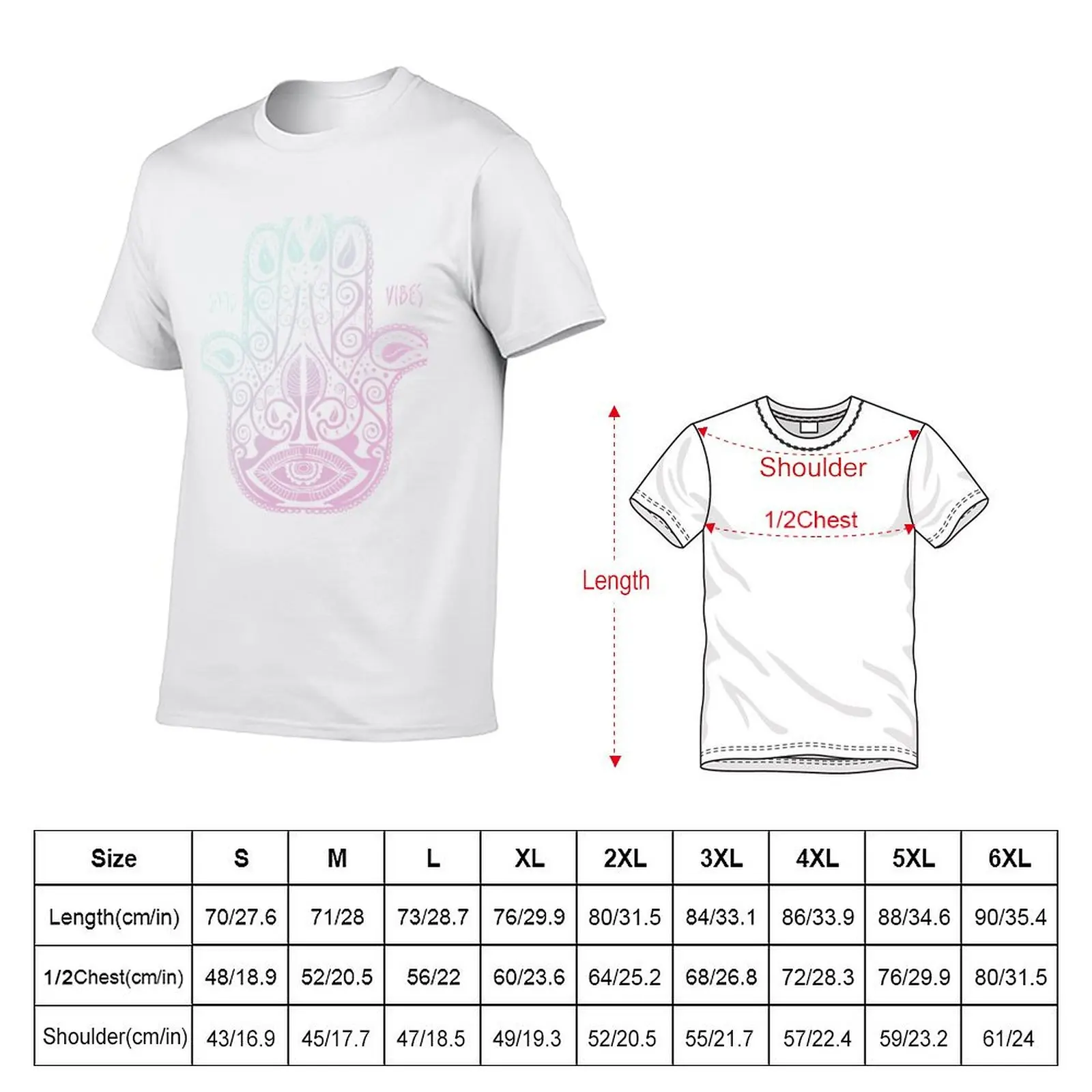 Футболка HAMSA PALM с графическим рисунком для мужчин, футболка с аниме, футболка (art.: 3920d1b04e10c) - 3920d1b04e10c