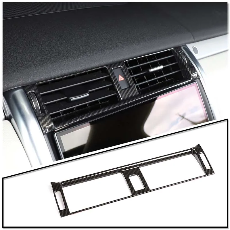 

For Land Rover Discovery 5 2021-2022 Car Styling ABS Central Control Air Vent Outlet Cover Trim Sticker Car Interior Accessories