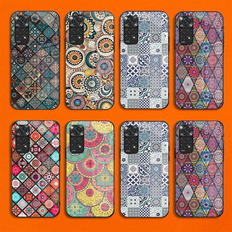 

Totem element For Xiaomi Redmi Note K50 7 8 9 10 11 12 A C E T S Ultra Pro Plus Dustproof Tempered glass mobile phone case